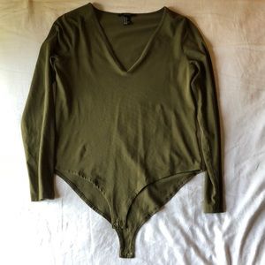 Forever 21 long sleeve bodysuit
